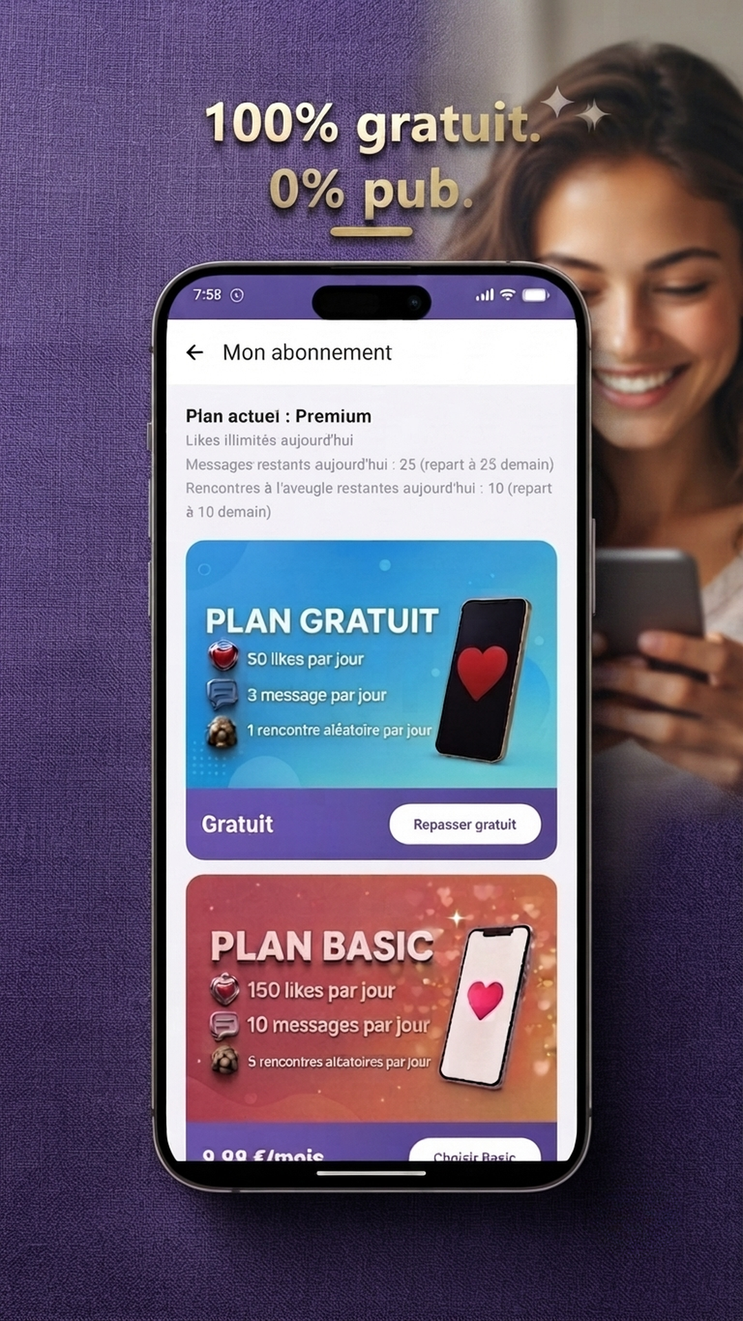 100% gratuit